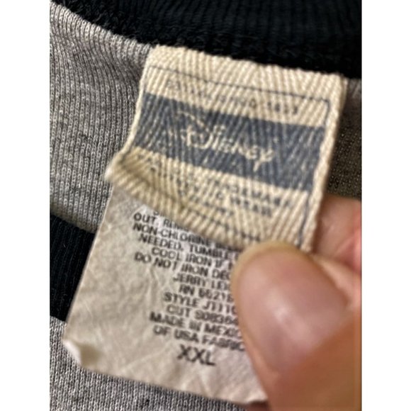 Vintage 1970s MICKEY MOUSE Ladies Grey DISNEY Tag Sz XXL T-Shirt - Picture 2 of 2